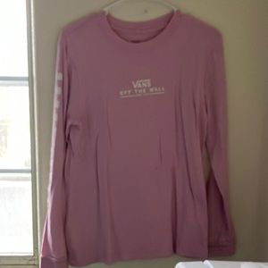 Pink long sleeve from Vans